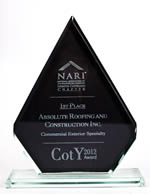 2012 NARI Contractor of the Year - 1st Place - Exteriors